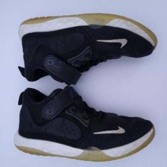 Nike Boys KD Trey Kyrie Basketball Sneakers Sz 3Y - Picture 4 of 7